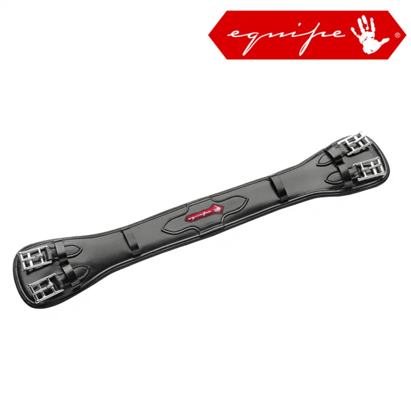 Equipe Leather Dressage Girth - Black