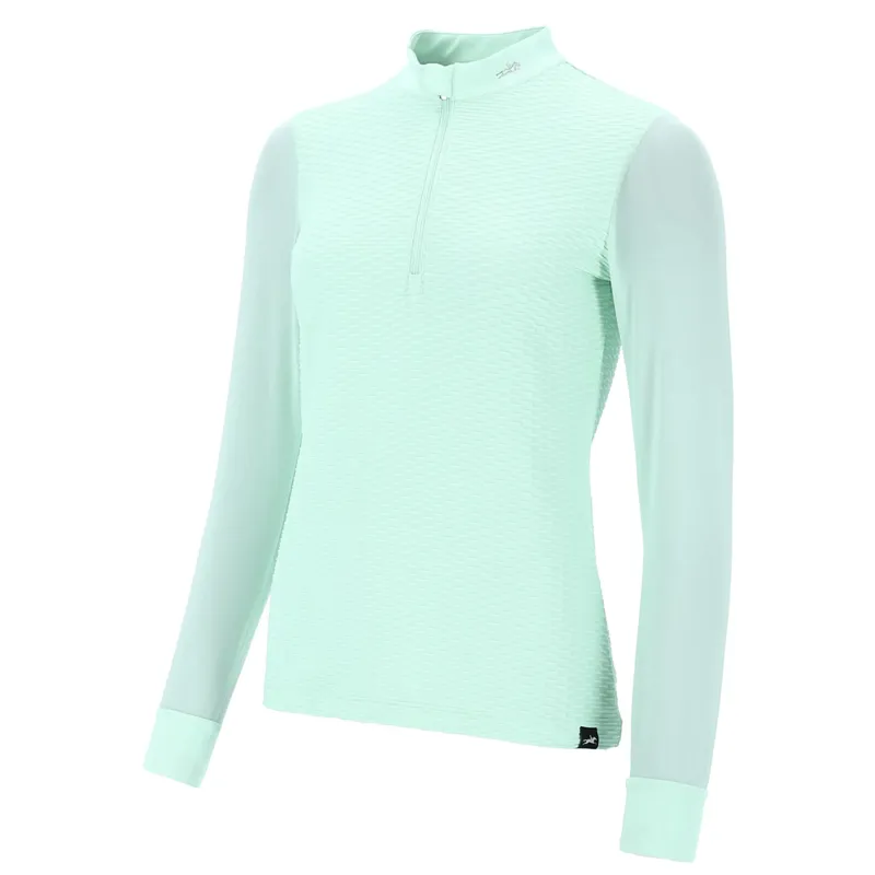 Schockemohle Ladies SPGianna Style Show Shirt - Aqua Sea