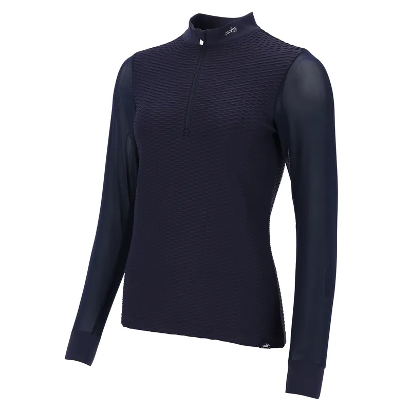 Schockemohle Ladies SPGianna Style Show Shirt - Dark Navy