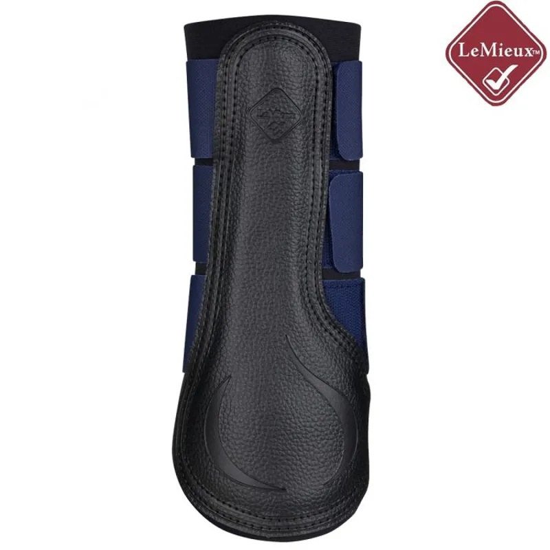 LeMieux Grafter Brushing Boots - Ink Blue -1
