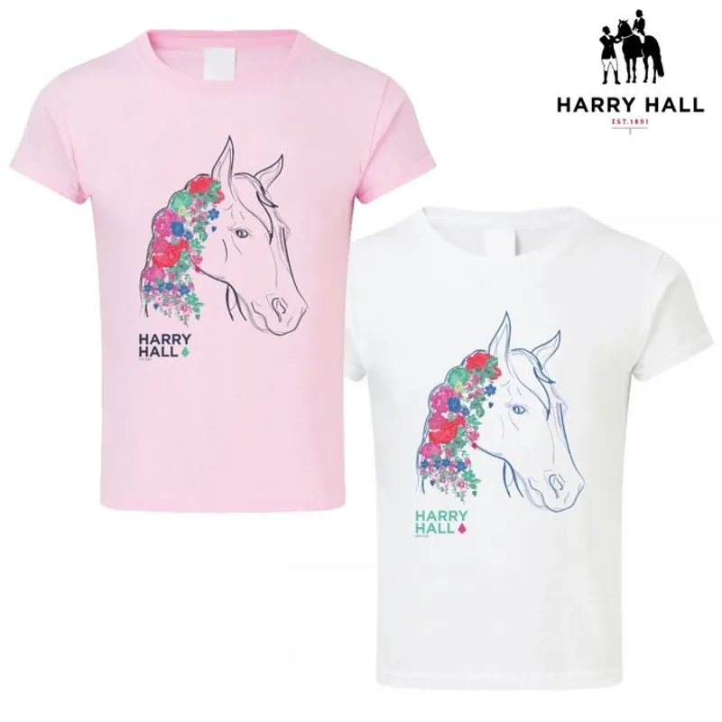 Harry Hall Eppleworth Childs T Shirt - White