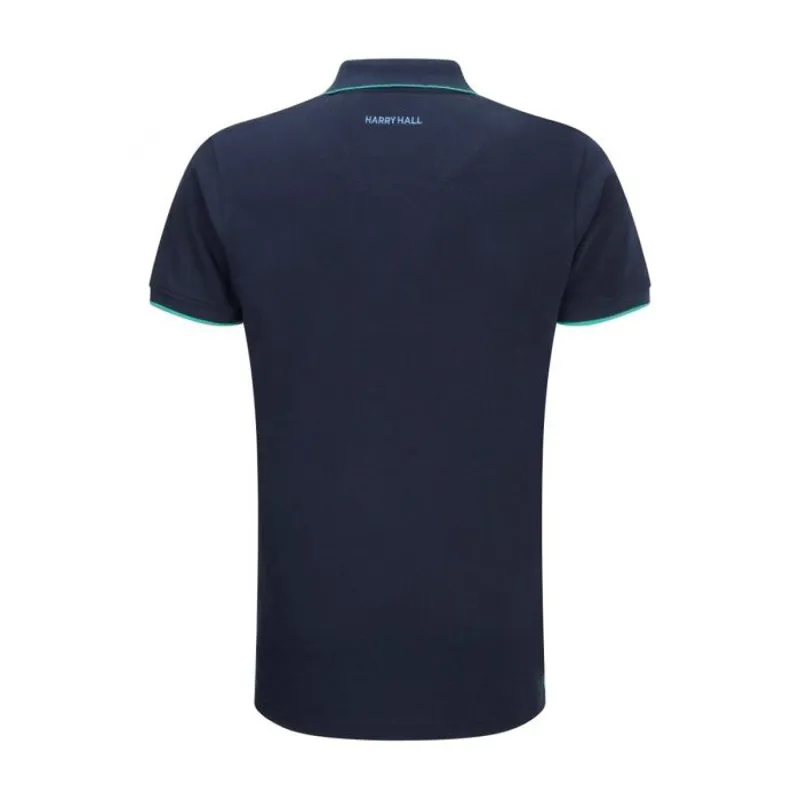 Harry Hall Mens Highgate Polo Shirt - Navy-1