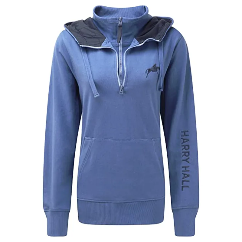 Harry Hall Harthill Ladies Hoody - Cobalt