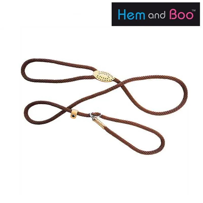 Hem and Boo 60 inch Thin Rope Slip - Brown/Tan