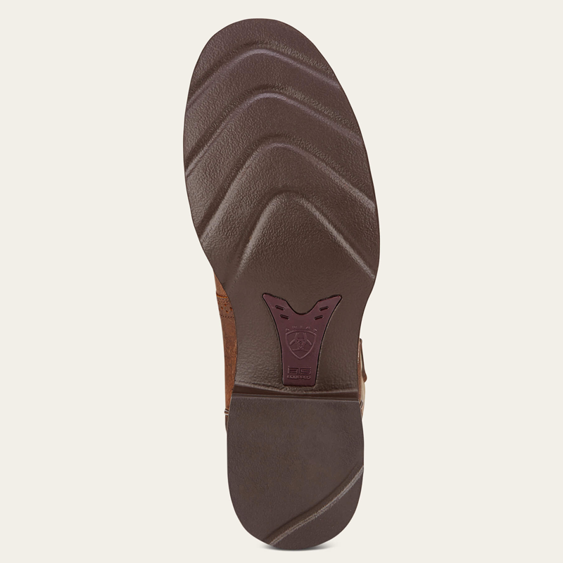 Ariat Men's Heritage Crepe Western Boots - Earth-4