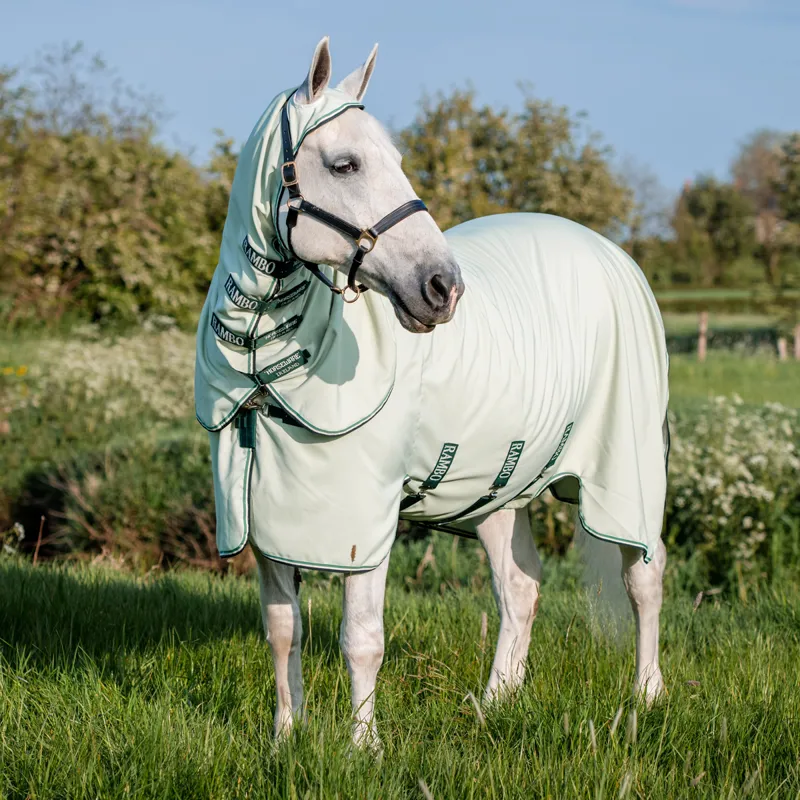 Horseware Rambo Hoody XL - Green/Sage/Beige/Green