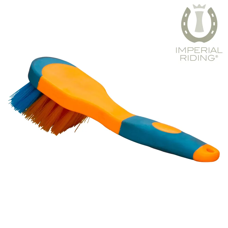 Imperial Riding Grip Hoof Brush - Neon Orange