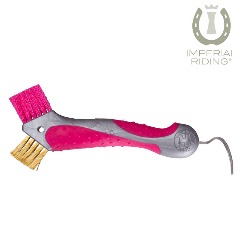 Imperial Riding Scraper Hoofpick - Pink