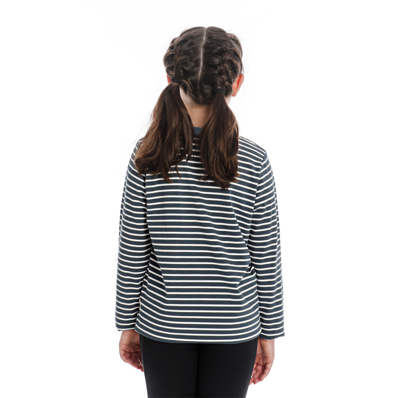 Horseware Girls Long Sleeve Top - Petrol Blue-1