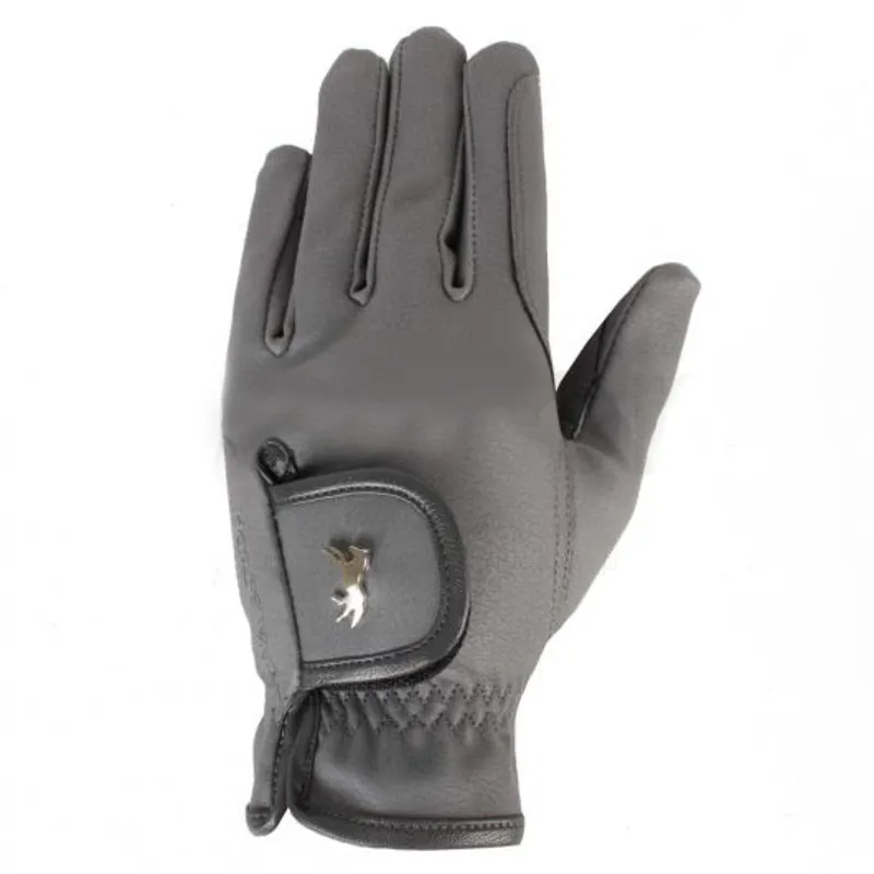 Horseware Heritage Gloves - Grey-1