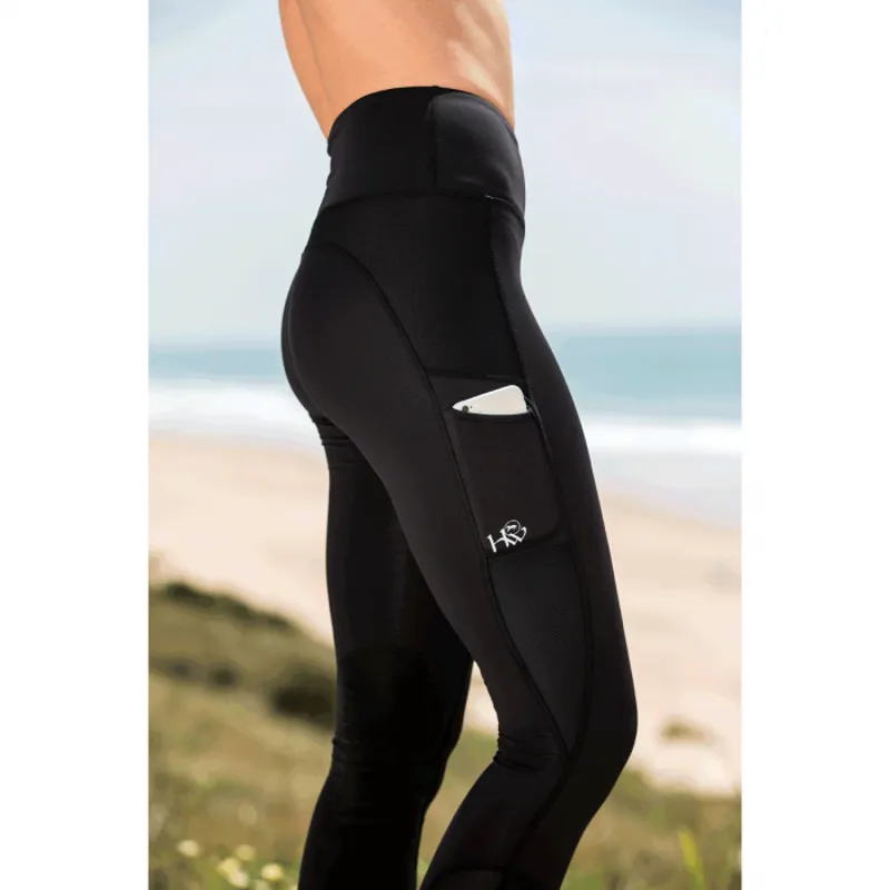 Horseware Riding Tights - Black -3