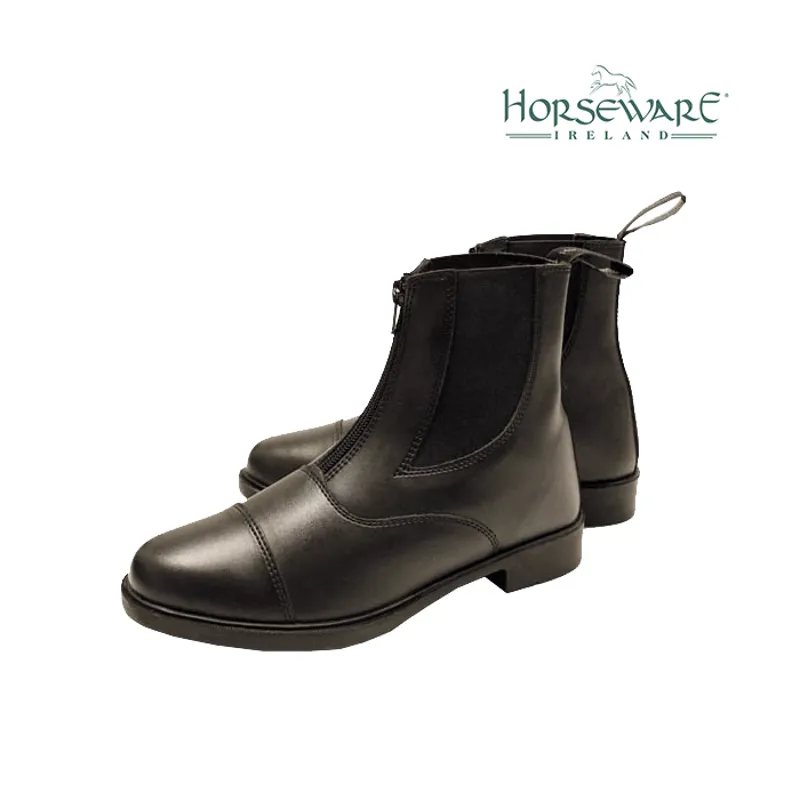 Horseware Ladies Short Zip Boots - Black
