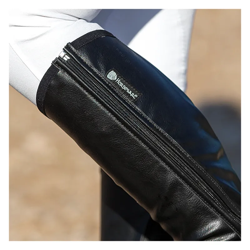 Horseware Tech Stretch Chaps - Black - Long-1