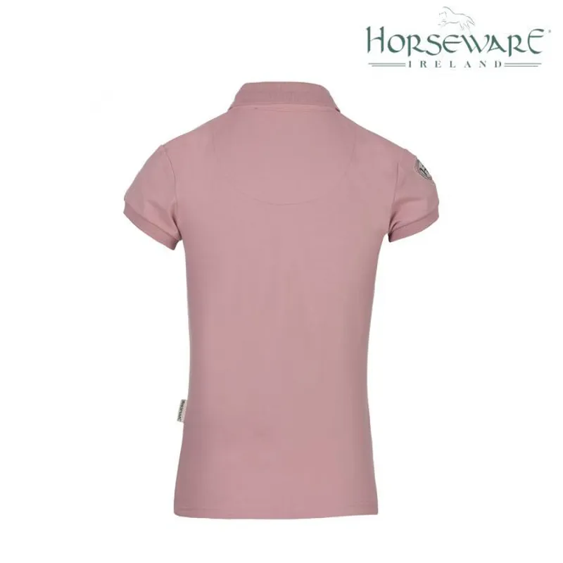 Horseware Flamboro Polo - Vintage Pink-1