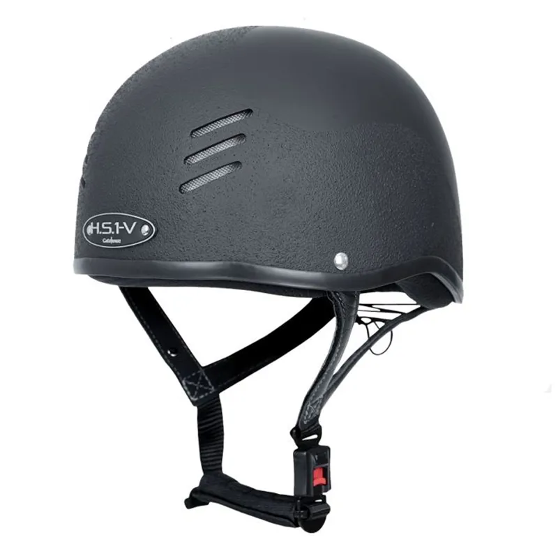 Gatehouse HS1 Vented Jockey Skull Riding Hat - Matt Black