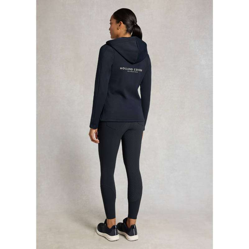 Holland Cooper Chiltern Zip Hoodie - Ink Navy-3