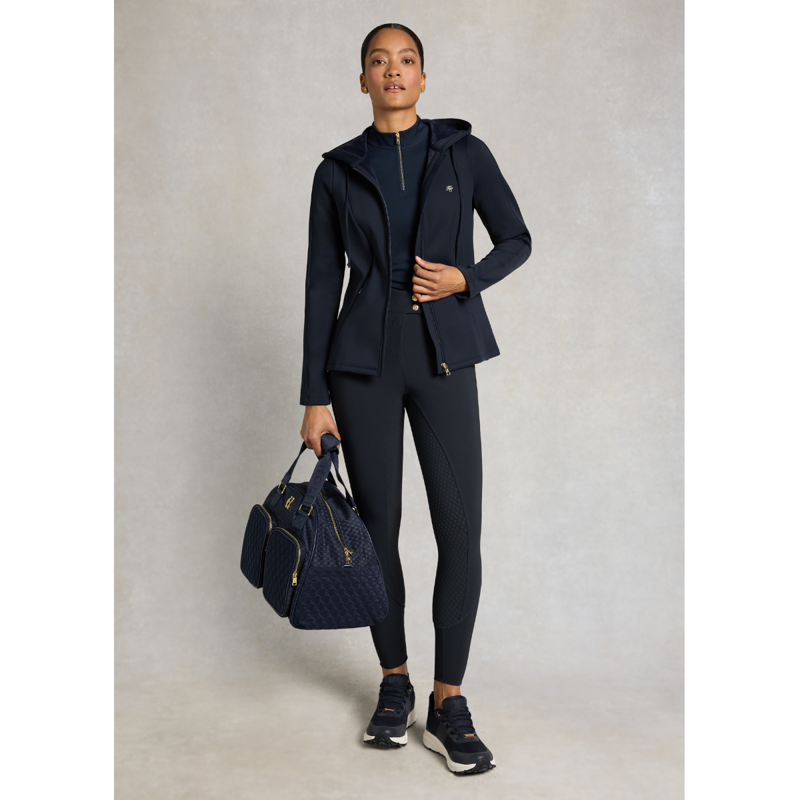 Holland Cooper Chiltern Zip Hoodie - Ink Navy