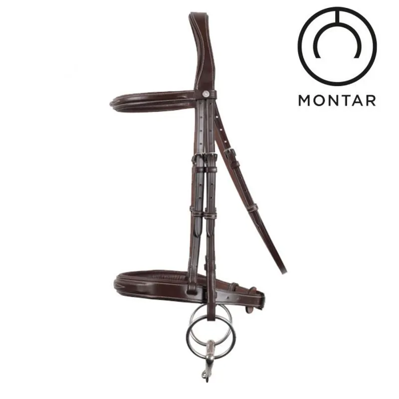 Montar Hunter Eco leather Bridle - Brown-1