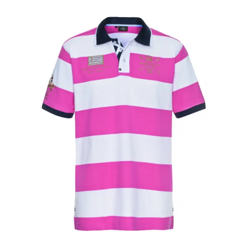 HV Polo Bedford Mens Polo Shirt - Candy