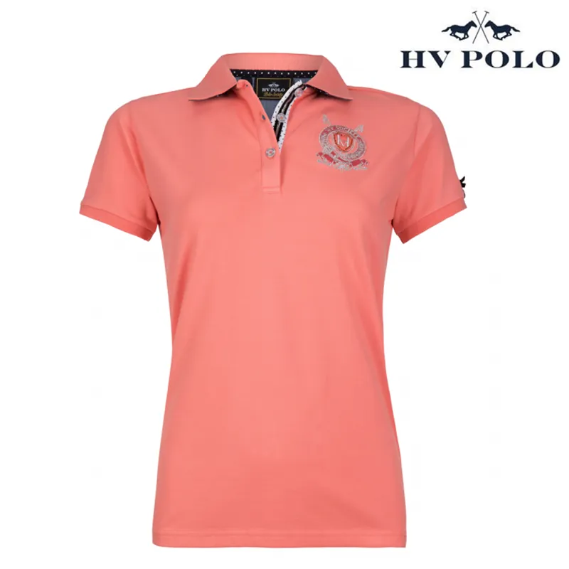 HV Polo Beil Ladies Polo Shirt - Coral Pink