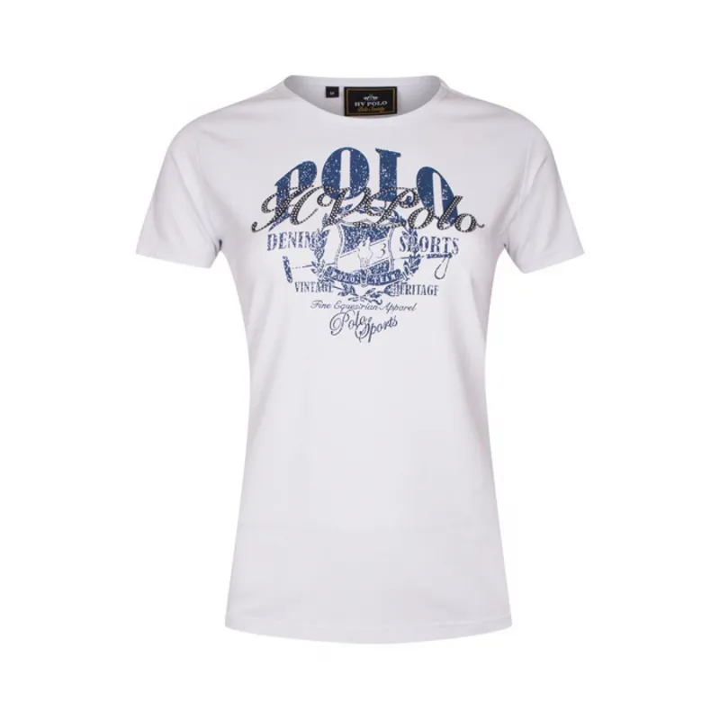 HV Polo Flo Ladies T-Shirt - White