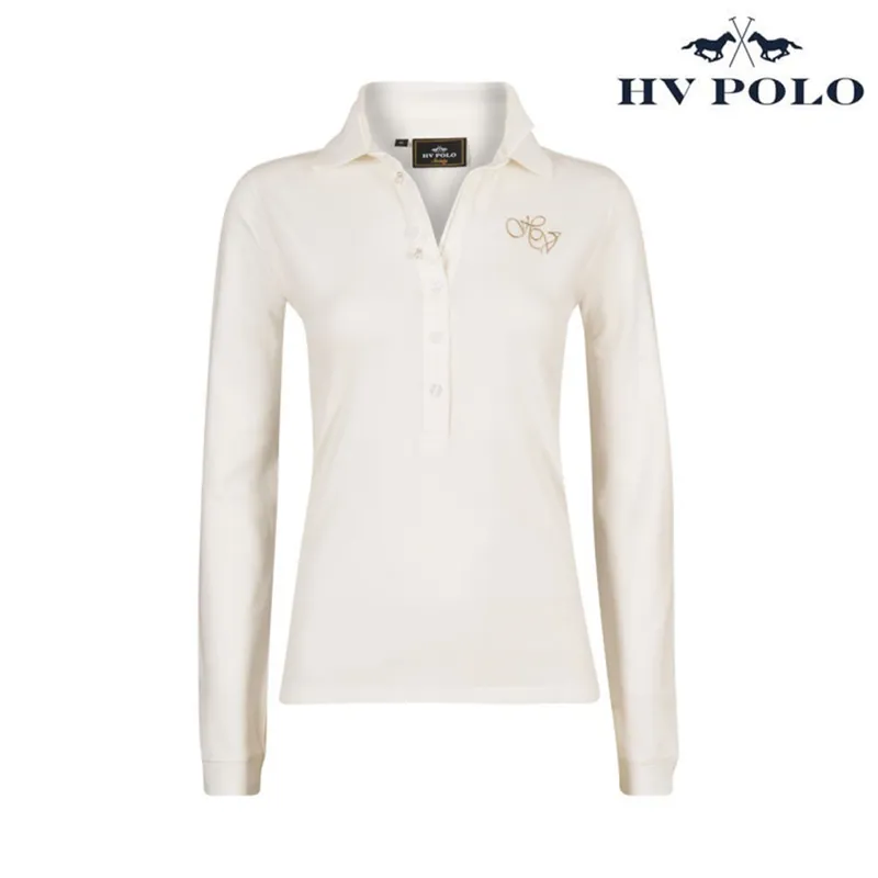 HV Polo Gilda Ladies Polo Shirt - Ecru