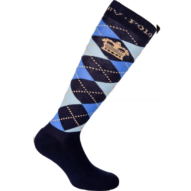 HV Polo Argile Socks - Blue