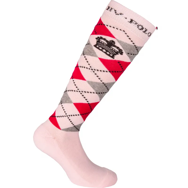 HV Polo Argile Socks - Soft Pink