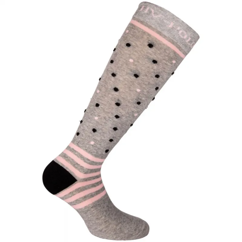 HV Polo Alma Socks - Silver/Grey
