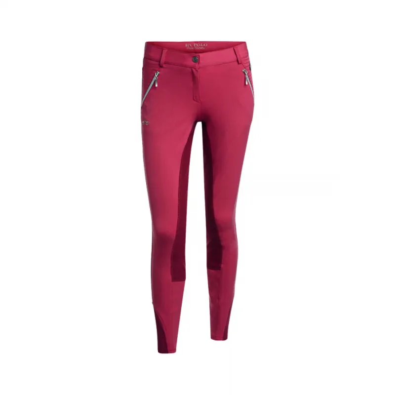 HV Polo Bachiler Ladies Full Seat Breeches - Roja