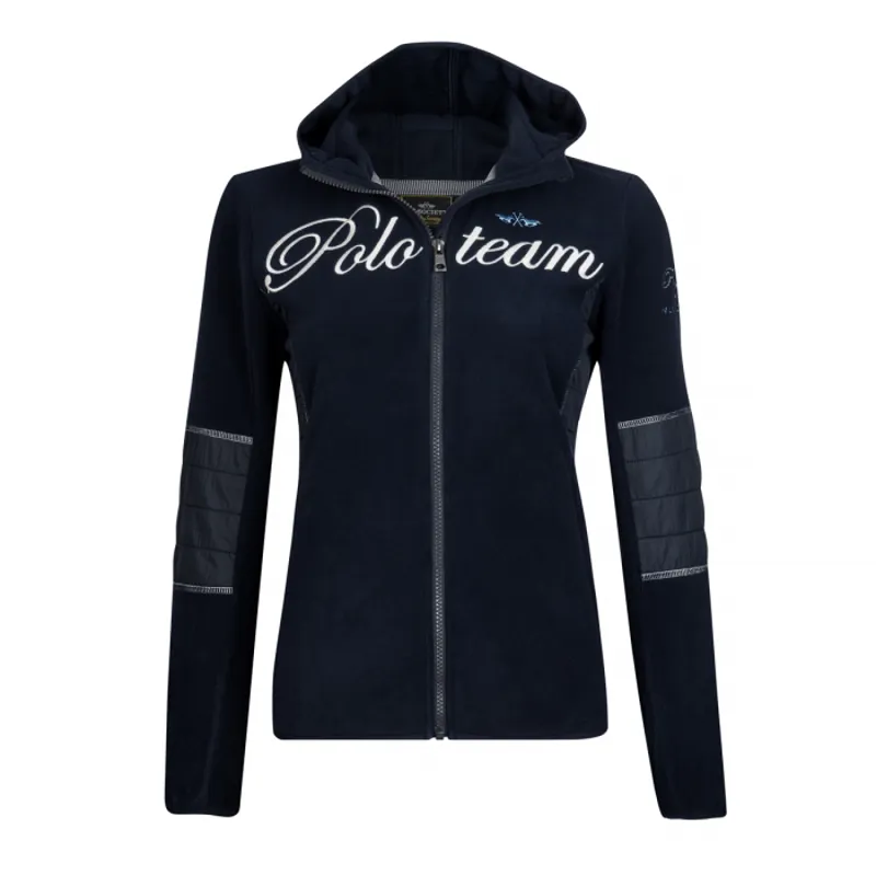HV Polo Bloc Ladies Fleece Jacket - Navy 