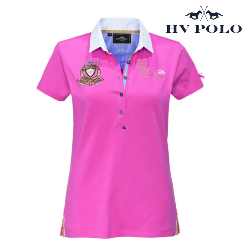 HV Polo Gipson Ladies Polo Shirt - Candy