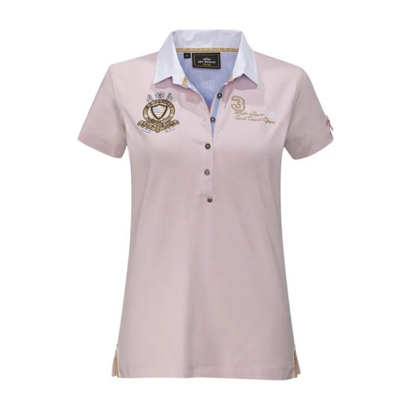 HV Polo Gipson Ladies Polo Shirt - Peach
