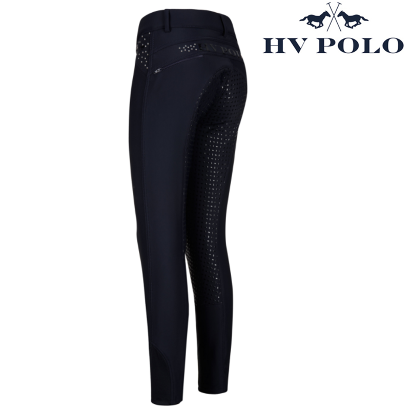 HV Polo Hanna Ladies Full Seat Breeches - Black-1