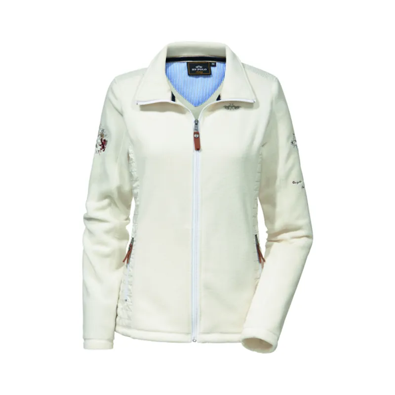 HV Polo Ledoux Fleece Jacket - Ecru