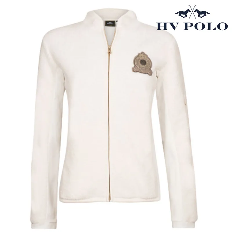 HV Polo Mackbeth Ladies Fleece Jacket - Ecru