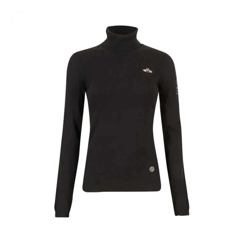 HV Polo Nyomi Roll Neck Sweater - Lago Blue