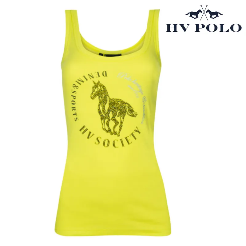 HV Polo Tess Ladies Vest Top - Lime