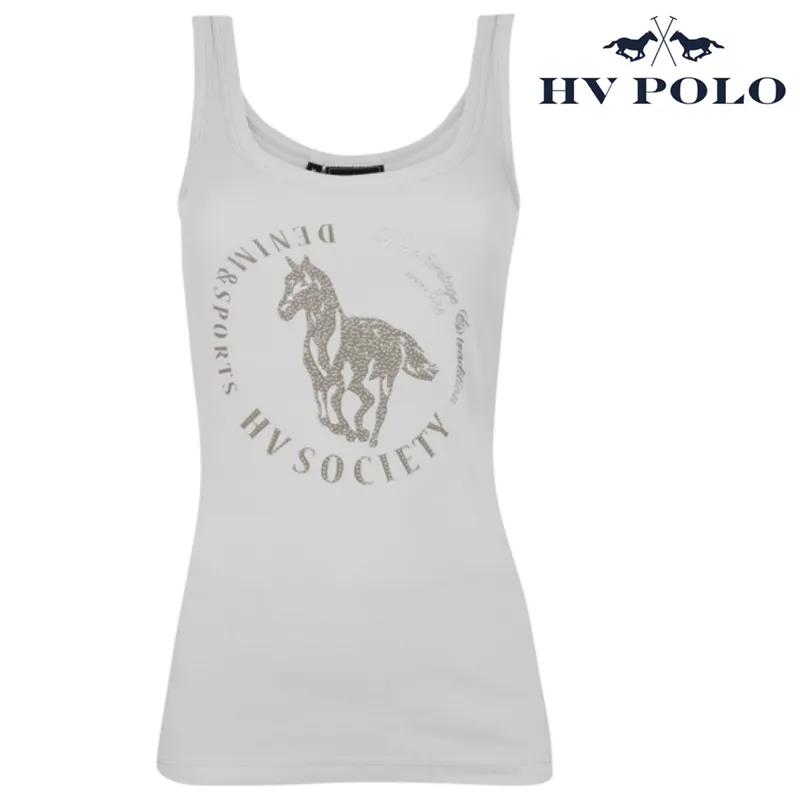 HV Polo Tess Ladies Vest Top - White