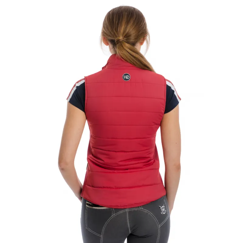 Horseware Blake Light Padded Gilet - Summer Berry-1