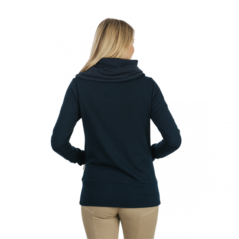 Horseware Colette Cowl Neck Sweater - Midnight Navy-2