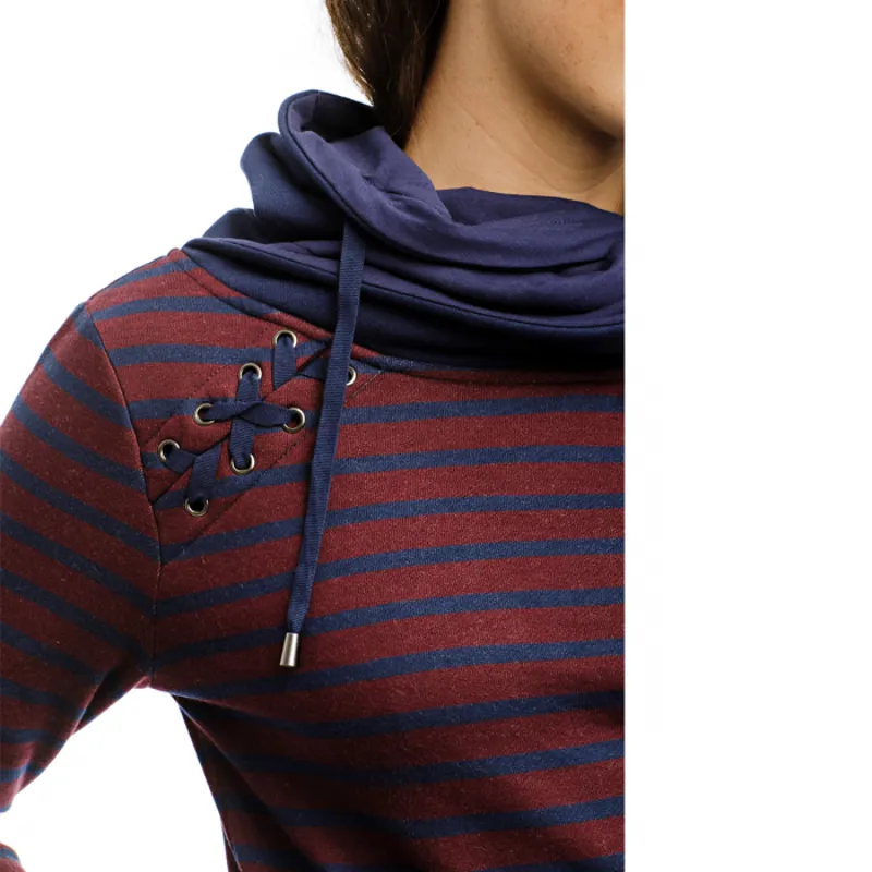 Horseware Colette Cowl Neck Sweater - Port-2