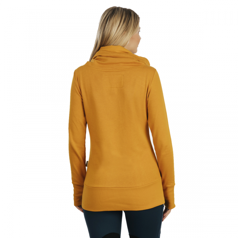 Horseware Colette Cowl Neck Sweater - Sunflower-2