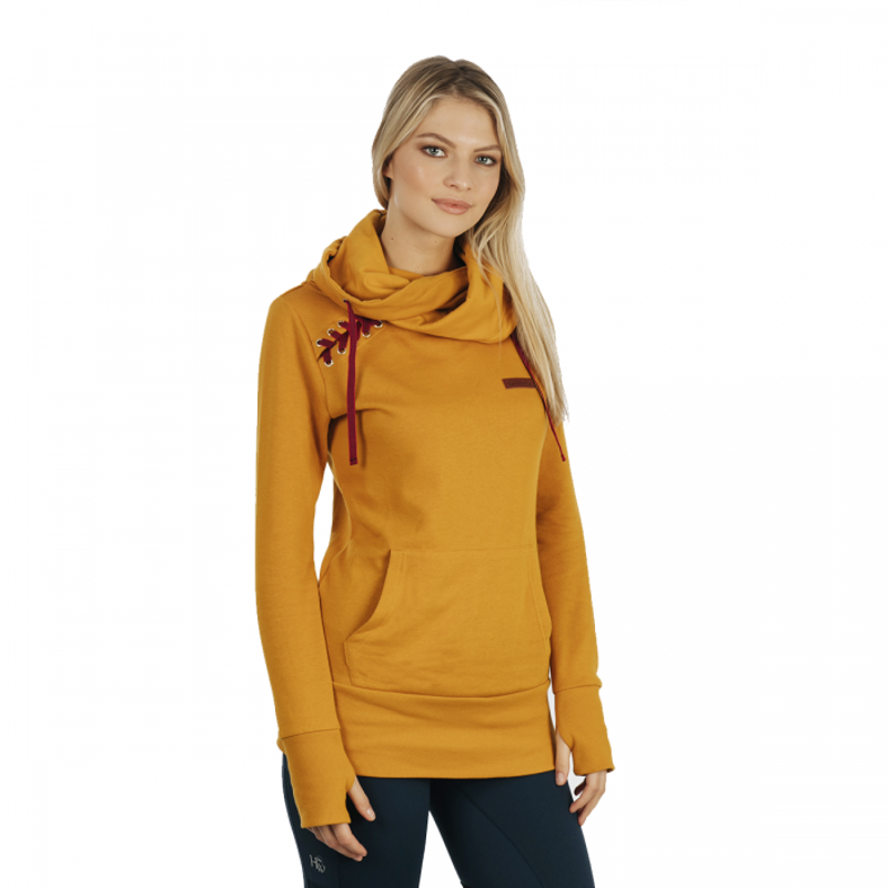 Horseware Colette Cowl Neck Sweater - Sunflower-1