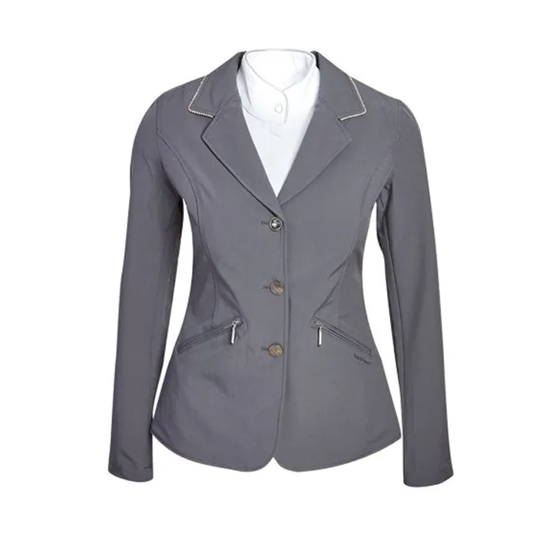 Horseware Girls Embellished Competition Jacket - Grey