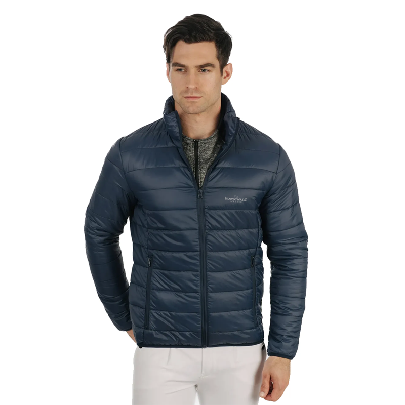 Horseware Mens Light Padded Jacket - Navy-2