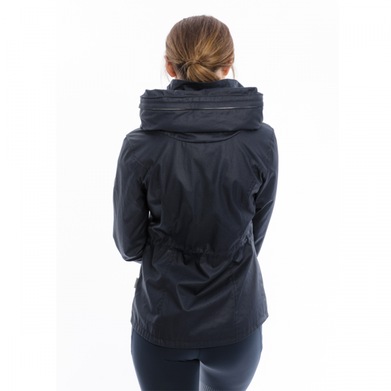 Horseware Karlie Wax Jacket - Navy-1