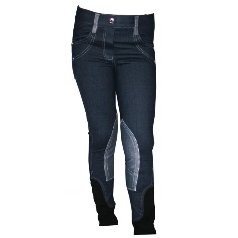 Horseware Kids Denim Breeches - Denim