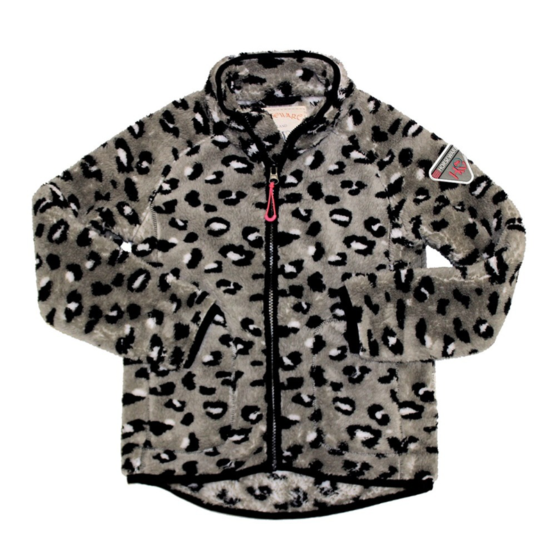 Horseware Kids Fleece - Grey Animal Print-1