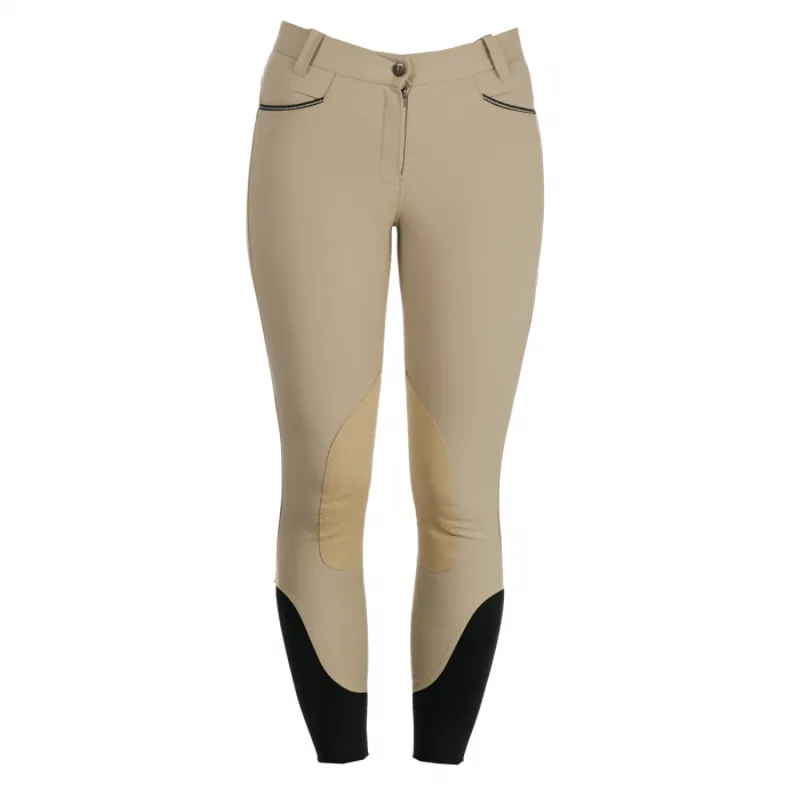 Horseware Ladies Competition Self Seat Breeches - Beige